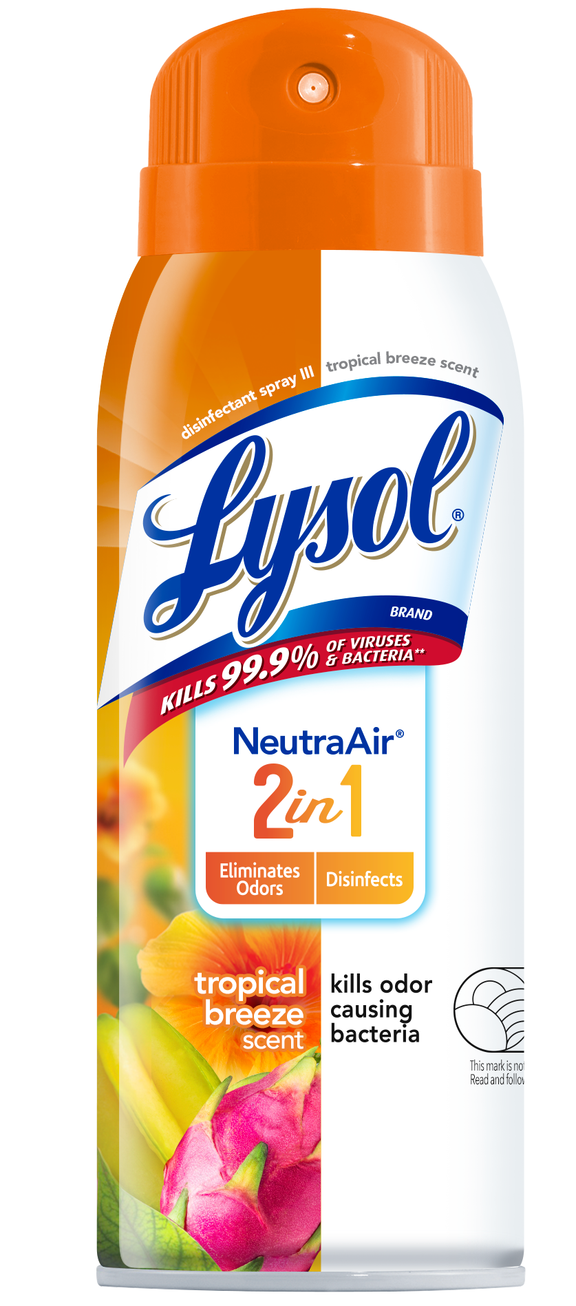 Lysol Disinfectant Spray  Neutra Air  2 in 1  Tropical Breeze